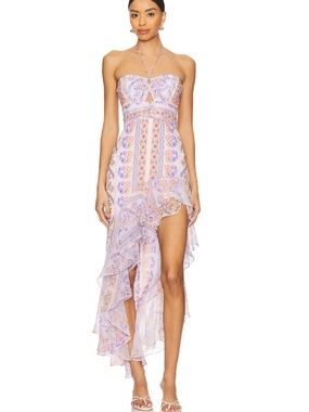 AU Estrada Dress Calabria Print